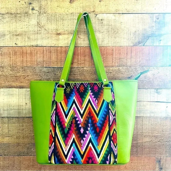 Huipil Guatemalan Tote Bag - Picture 1 of 8